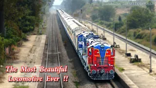 The MOST BEAUTIFUL LOCOMOTIVE EVER !! ALCos from Gooty | Diesel Loco Shed, Indian Railways