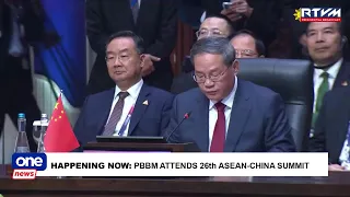 HAPPENING NOW: PBBM ATTENDS 26th ASEAN-CHINA SUMMIT