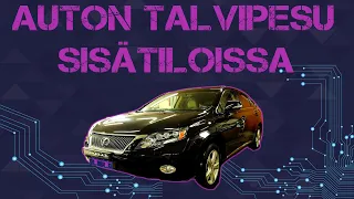 Auton talvipesu sisätiloissa?