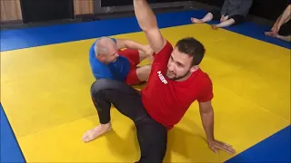 Проход гарда дабл андер (бжж, грепплинг) / guard pass double under (bjj, grappling)