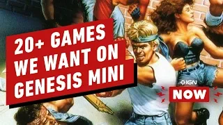 20+ Things We Want From the SEGA Genesis Mini - IGN Now