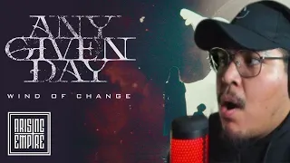 1ST LISTEN REACTION ANY GIVEN DAY Wind Of Change Scorpions Cover OFFICIAL VIDEO