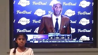 Kobe Bryant’s Daughter Does Hilarious Impression of Her Dad