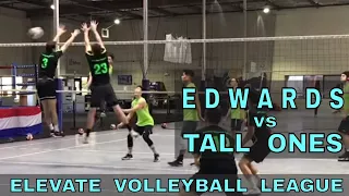 Edwards vs Tall Ones - EVL #2, Playoffs - Match 1 (Elevate Volleyball League 2018)