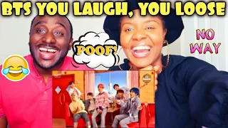 BTS funny moments 2020- try not to laugh part 1 | REACTION | ( WE LAUGHED SO HARD)