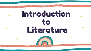 Introduction to Literature | Main Literary Genres