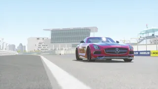 AC Mercedes SLS AMG Black Series - M159 V8 and physics mod