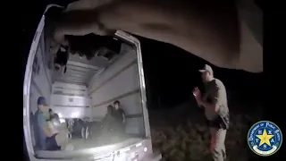 Police release bodycam video of migrants discovered in U-Haul in Uvalde, Texas