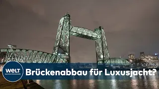 EMPÖRUNG IN ROTTERDAM: Die Brücke muss weg - Zu klein für Bezos' fette Luxusyacht