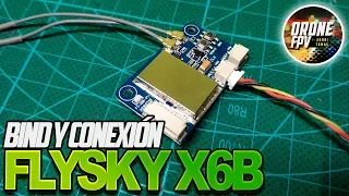 Flysky X6B - Como hacer bind con emisora y Conexión IBUS