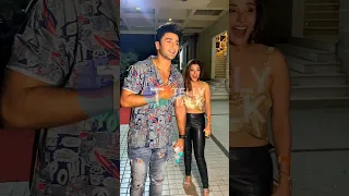 Nishant Malkani & Nyra Banerjee does "Naatu Naatu" step in their EPIC style 😂 #shorts #naatunaatu