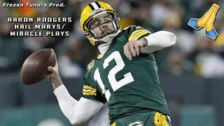 Aaron Rodgers Greatest Hail Marys/Miracle Plays