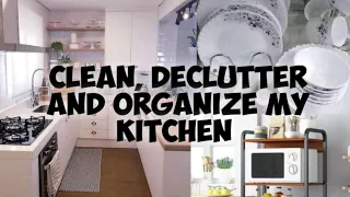 EXTREME KITCHEN CLEANING MOTIVATION/CLEAN DECLUTTER &ORGANIZE MY KITCHEN#speedcleanwithme #cooking