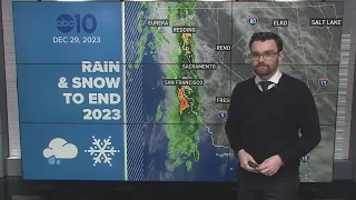 Storm Watch: Heavy Valley rain, Sierra snow will bring Winter travel impacts for New Year's weekend