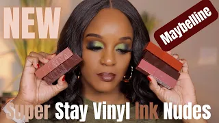 Swatches Of The New Maybelline Super Stay Vinyl Ink Nudes Liquid Lipcolor