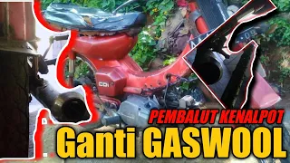 Ganti Pembalut Kenalpot | ganti pembalut | Ganti Glasswool