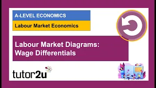 Labour Market Diagrams: Wage Differentials