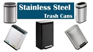 Top 10 Best Stainless Steel Trash Cans in 2020