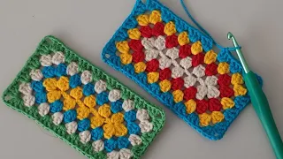 Beginner's Guide to Crochet: Crochet Create a Beautiful Granny Rectangle for Bags, Table Runners