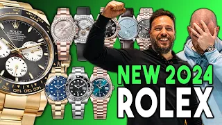 2024 NEW ROLEX RELEASES At Watches And Wonders