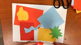 Henri Matisse Collage for Kids!