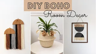 DIY Boho Room Decor on a Budget Ideas | Dollar Tree DIY Boho Decor