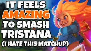 Smashing Tristana SUPER HARD (18 KILLS) with ZOE (Dentist Spongebob story too) | Pekin Woof