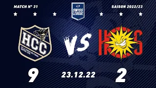 23 décembre 2022 HC La Chaux-de-Fonds – HC Sierre (9-2)