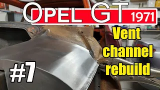 Project Opel GT 1971 #7 - Vent channel rebuild