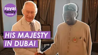 Warm Greetings: King Charles Meets President of Nigeria in Dubai