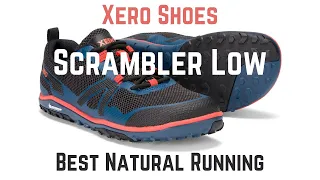 New Xero Shoes Scrambler Low | Trail shoe for longer and stronger runs | @xeroshoes