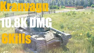 Kranvagn : 10.8K DMG ,6Kills - World of Tanks -