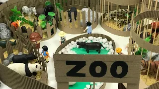 Zoo model making for science projects | Zoological garden model | Science exhibition model