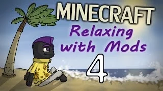 Minecraft: Relaxing with Mods(4): Village Raid!