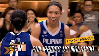 Fiba Women's 3x3 Asia Cup Philippines Highlights VS Malaysia #fiba #fibaasiacup #philippines #gilas