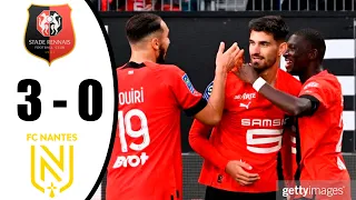 Rennes vs Nantes 3-0 All Goals & Highlights 09/10/2022 HD