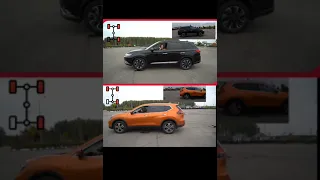 SUV: Nissan X-trail VS Mitsubishi Outlander!