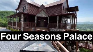 A Theater,  A Pool , & A Bear Oh MY ! Four Seasons Palace Luxury Plus Cabin In The Pigeon Forge ,Tn