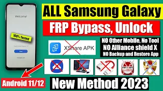 Samsung Frp Bypass New Method 2023 | Samsung Unlock Google Account Without Pc