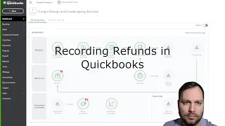 Recording Refunds in Quickbooks Online (Bank and Credit Card)