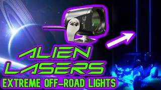 ALIEN LASERS EXTREME OFF-ROAD LIGHTS | LIGHTED WHIPS | SXSUSA | SXS, ORV, UTV, ATV, TRUCK, SUV, QUAD