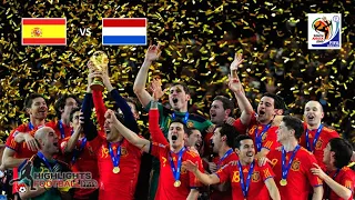 Spain vs Netherlands 1-0 | FIFA World Cup Final 2010 | All Goals & Highlights Full HD