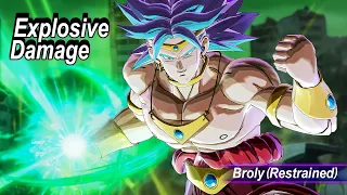 Transforming Broly Is A Walking NUKE With Gigantic Explosion! - Dragon Ball Xenoverse 2 DLC 17