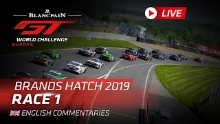 RACE 1 - BRANDS HATCH - Blancpain GT World Challenge - EUROPE 2019 - ENGLISH