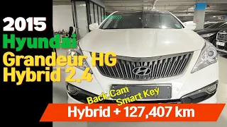 2015 Hyundai Grandeur HG Hybrid 2.4