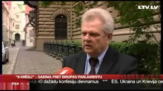 "8 krēsli" -- Saeima pret Eiropas Parlamentu