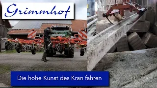 FarmVLOG#34 -Die hohe Kunst des Kran fahrens und waschen, schmieren,  sprühen