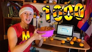 1000 МАНДАРИНОК ЗА 10 МИНУТ! РАЗОБЛАЧЕНИЕ CHALLENGE! | ВЫЗОВ ПРИНЯТ!