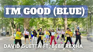 I'M GOOD (BLUE) | David Guetta ft Bebe Rexha | Zumba | Dance Fitness | Tập Zumba cực dễ #imgoodblue