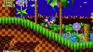 a random sonic genesis (GBA) glitch